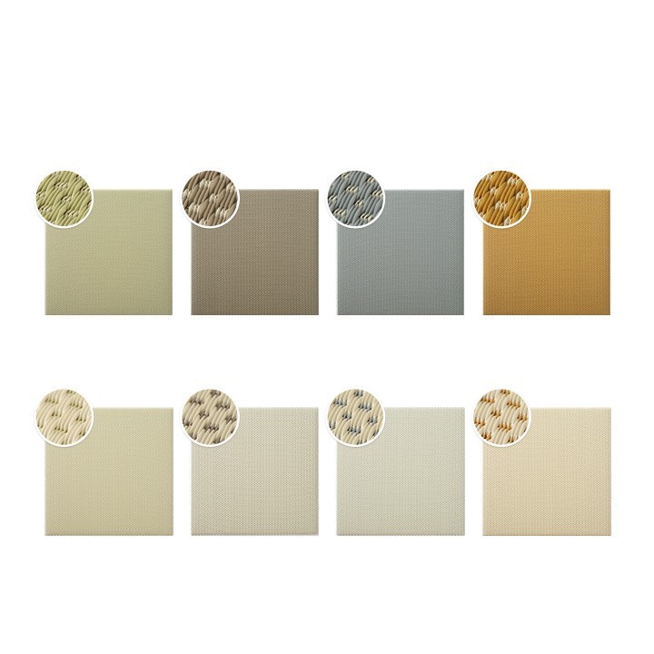Misa tatami-style floor mat color variations