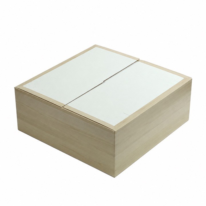 Cardboard raised platform for tatami mats