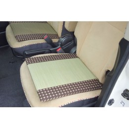 Japanese Undyed Igusa Car Seat Cushion Marble