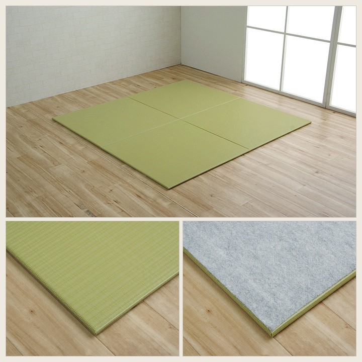 PP Tatami Mat Trim 70 x 70 cm Green 1 mat detail views