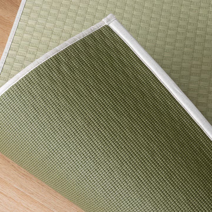 Plain igusa yoga mat TPE backing