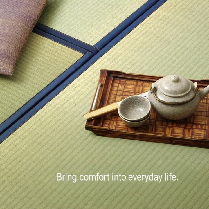 Japanese Igusa Tatami Floor Mat Agura for Zen Floor Living - A calm space for everyday living Japanese Igusa Tatami Floor Mat Agura for Zen Floor Living - A calm space for everyday living