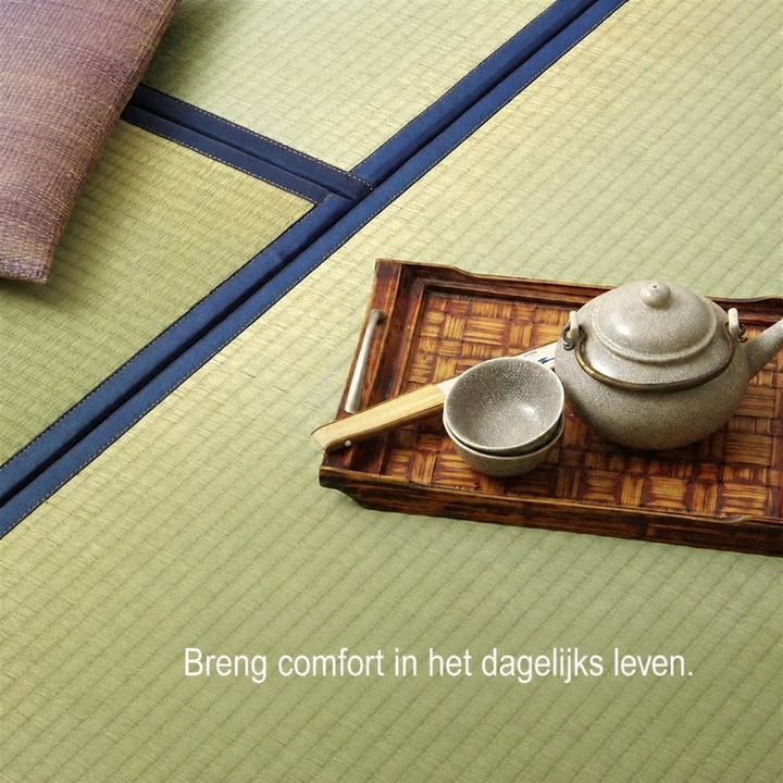 Japanse igusa tatami vloermat Agura - Een rustige plek voor elke dag Japanse igusa tatami vloermat Agura - Een rustige plek voor elke dag