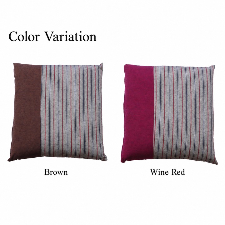 Japanese Kurume Ori Zabuton Floor Cushion Chikugo - Colour variations Japanese Kurume Ori Zabuton Floor Cushion Chikugo - Colour variations