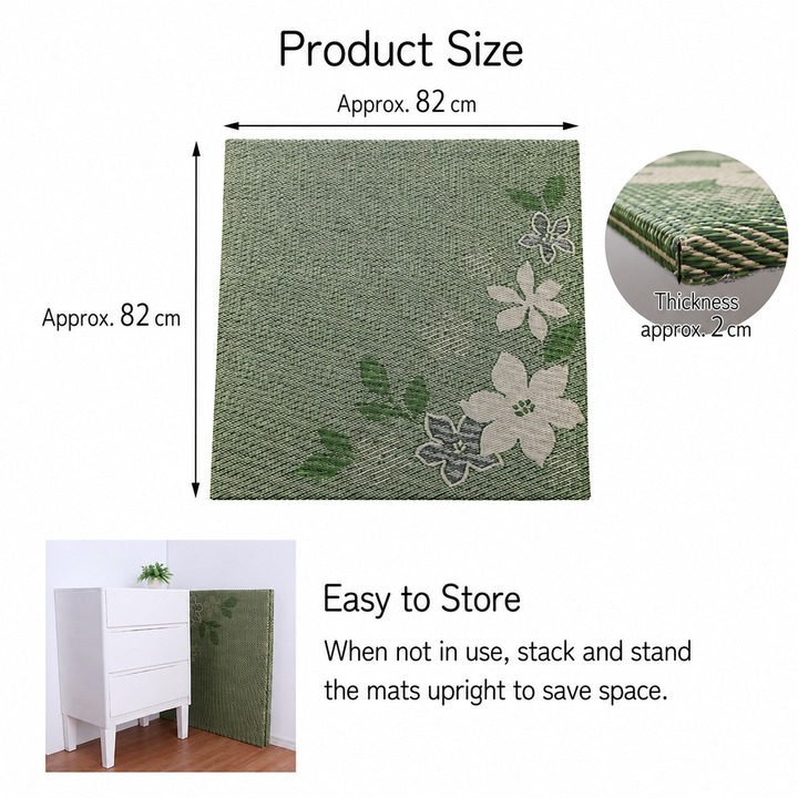 Design Leaf product size and storage details Design Leaf product size and storage details