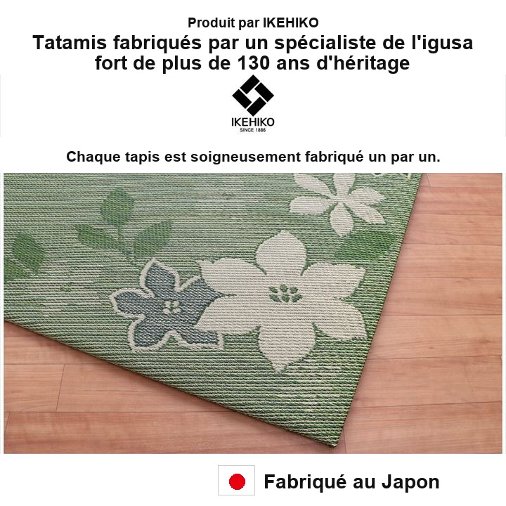 Design Leaf fabrication du tapis tatami japonais en igusa Design Leaf fabrication du tapis tatami japonais en igusa