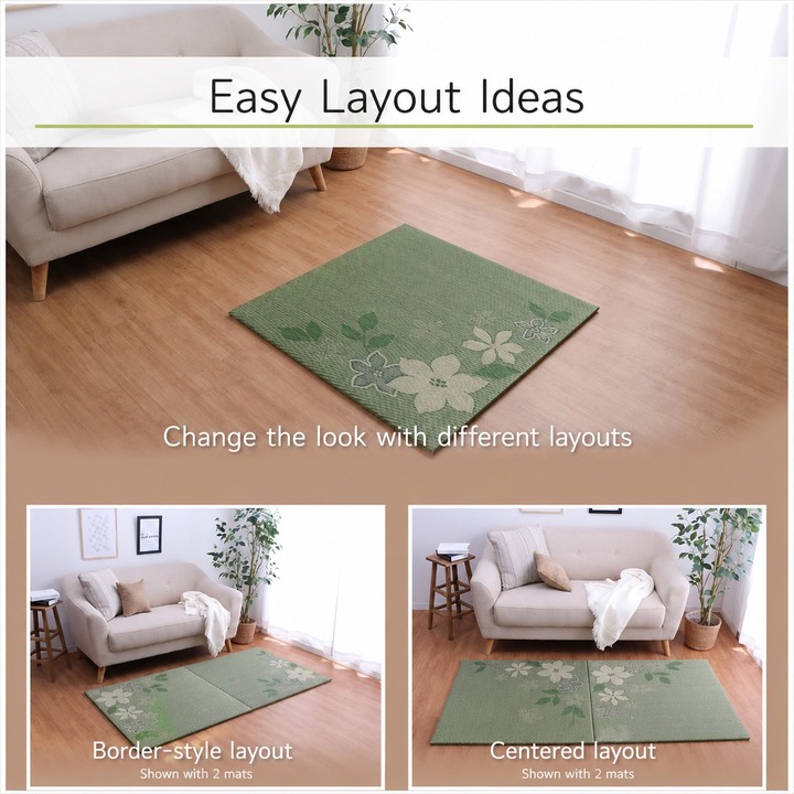 Design Leaf tatami mat layout ideas Design Leaf tatami mat layout ideas