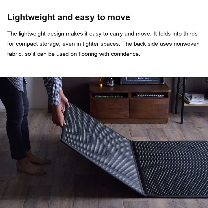 Flare lightweight and easy to move