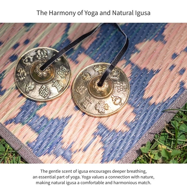 Harmony of yoga and natural igusa