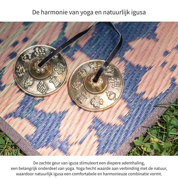 Harmonie van yoga en natuurlijk igusa Harmonie van yoga en natuurlijk igusa