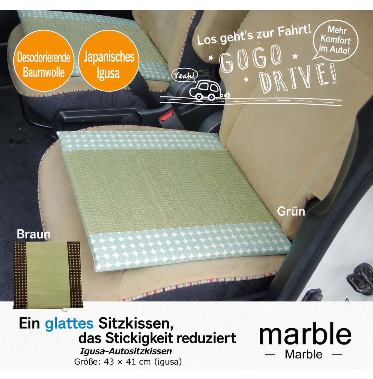 Marble - Anwendung im Auto Marble - Anwendung im Auto