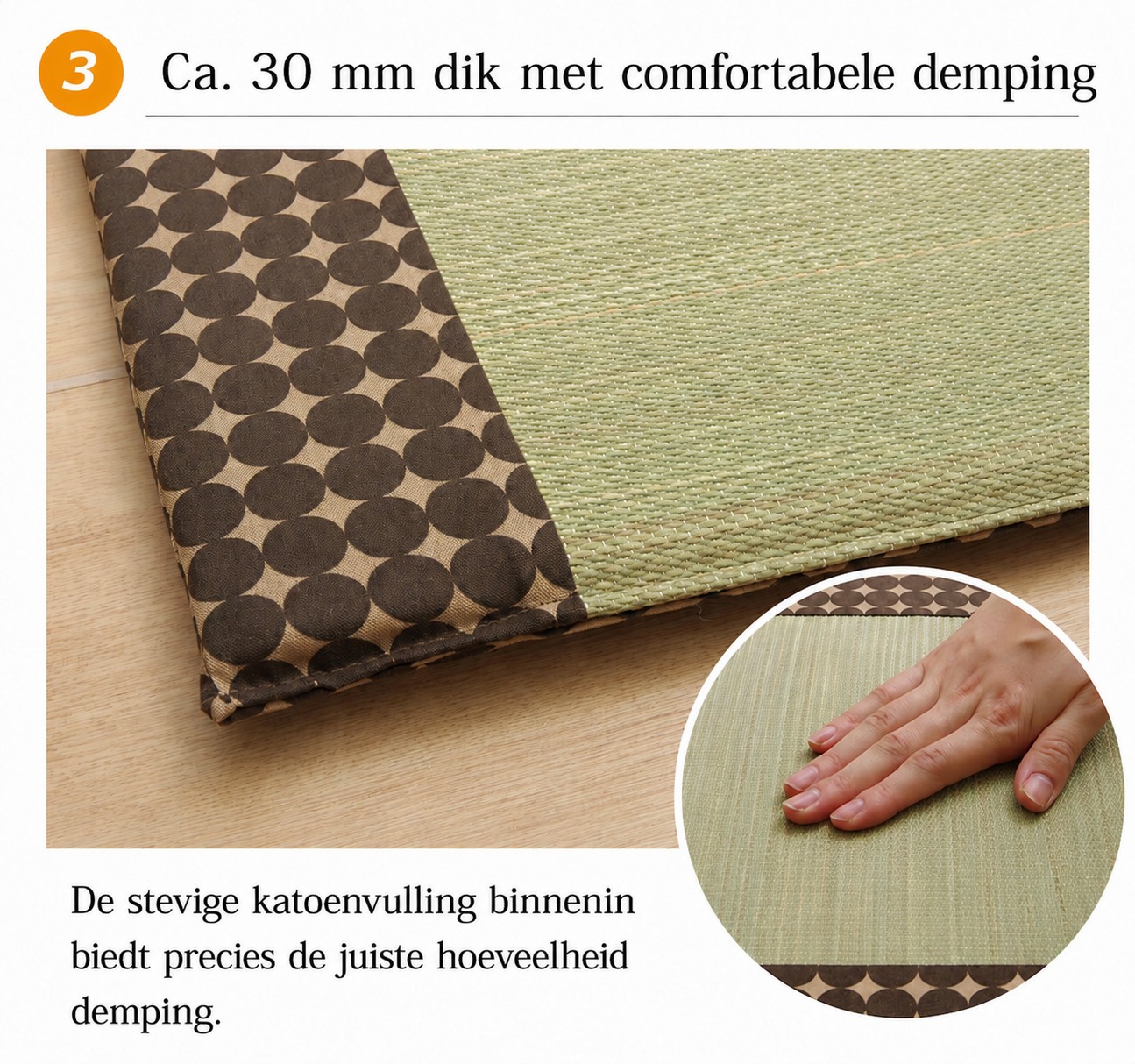 Marble - Comfortabele dikte en demping Marble - Comfortabele dikte en demping