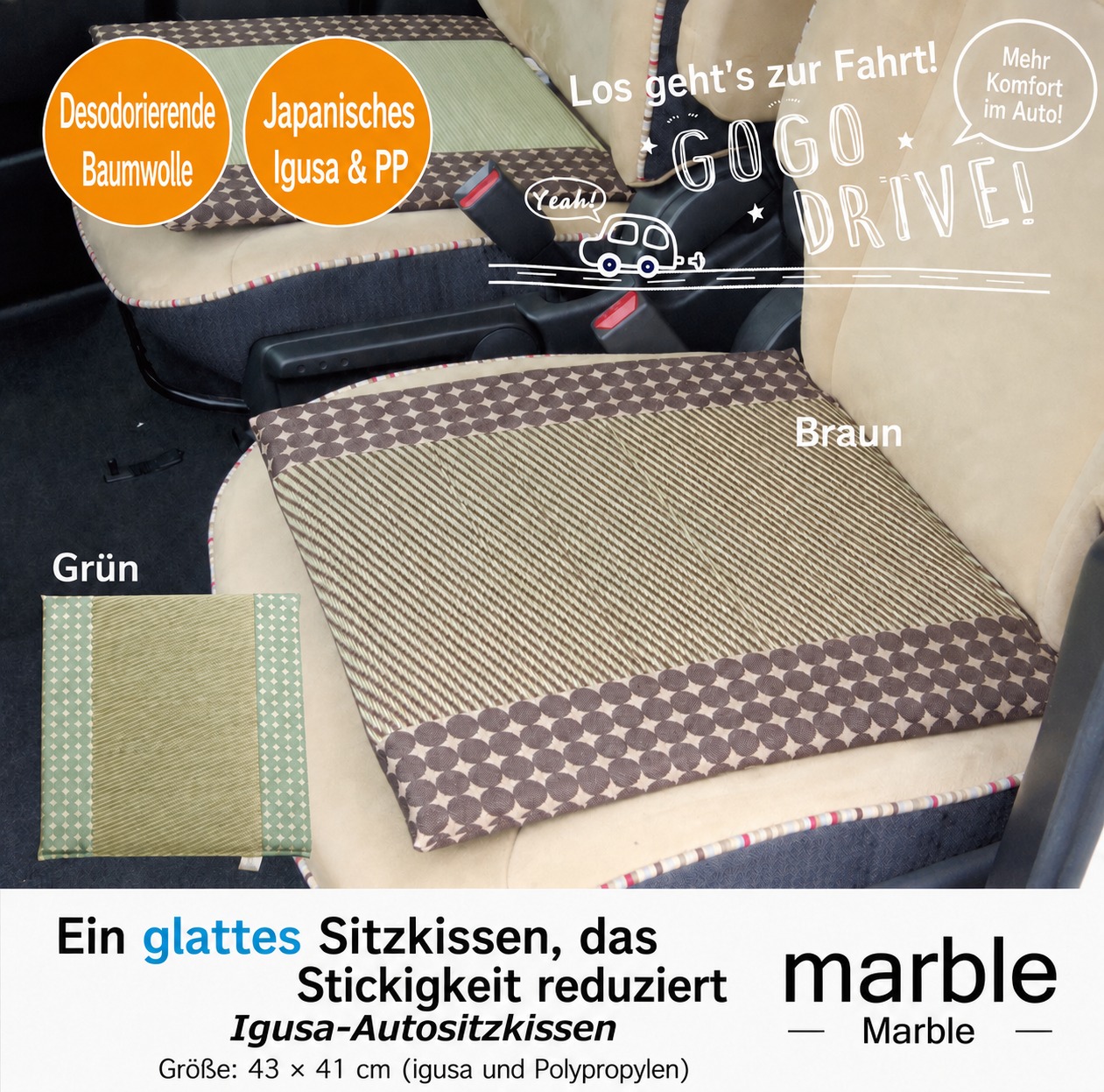 Marble - Anwendung im Auto