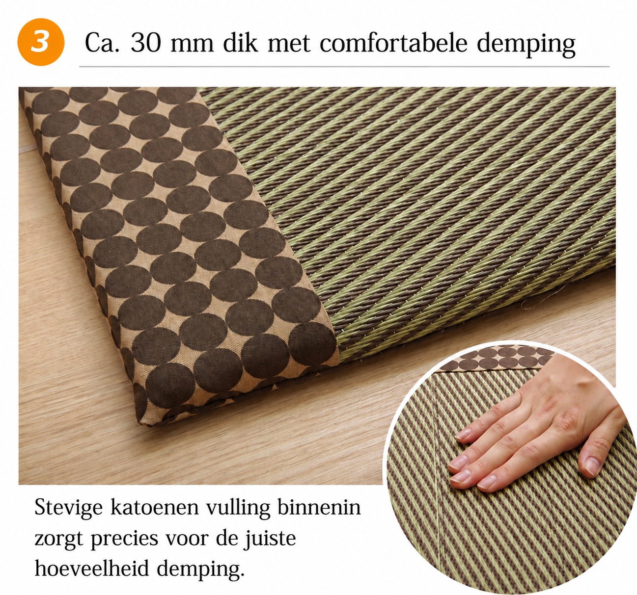 Marble - Comfortabele dikte en demping Marble - Comfortabele dikte en demping