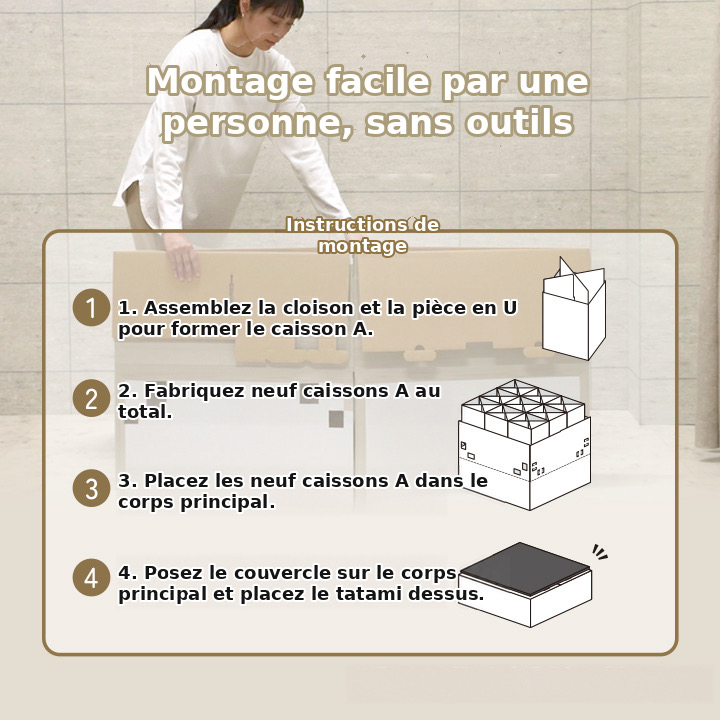 Vue latérale de la plateforme Vue latérale de la plateforme