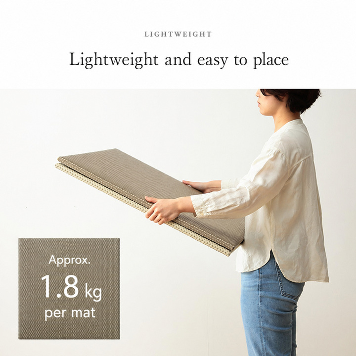 Misa lightweight and easy to store