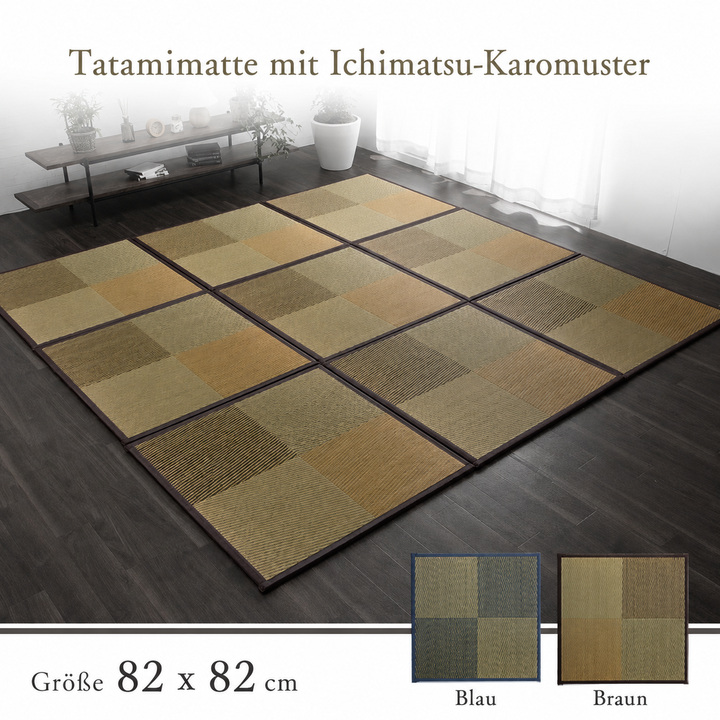 Neil Ichimatsu-Tatamimatte Größe und Farben Neil Ichimatsu-Tatamimatte Größe und Farben
