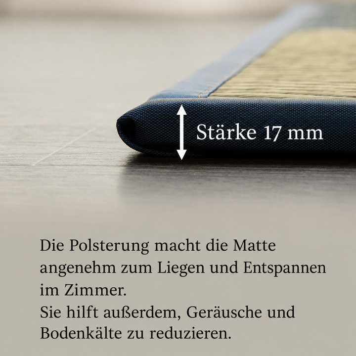 Neil 17 mm Stärke und Polsterung Neil 17 mm Stärke und Polsterung