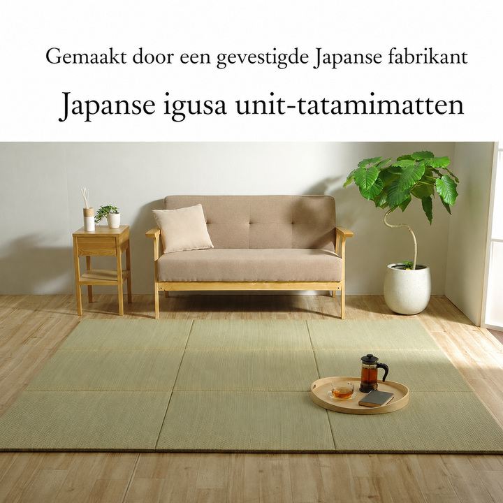 Neral Japanse igusa unit-tatamimat overzicht