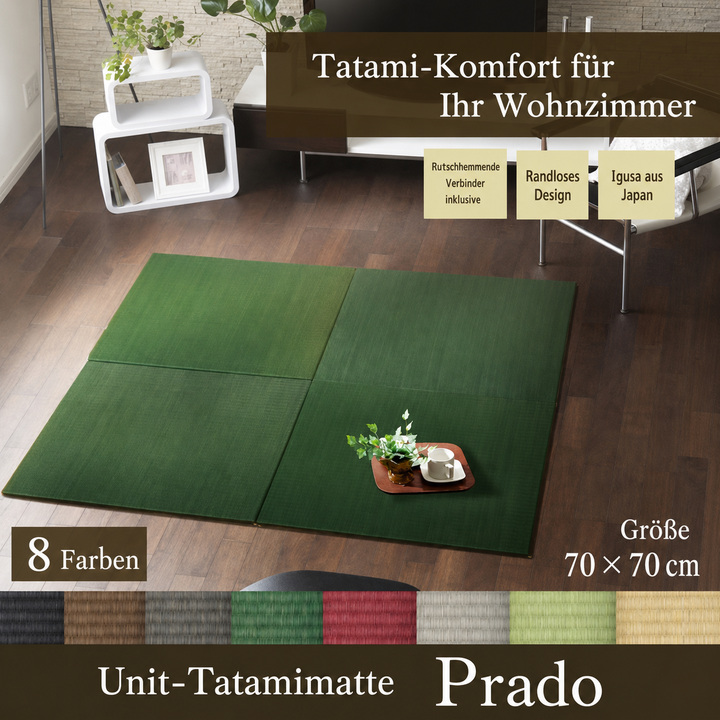 Prado japanische Igusa-Unit-Tatamimatte Übersicht Prado japanische Igusa-Unit-Tatamimatte Übersicht