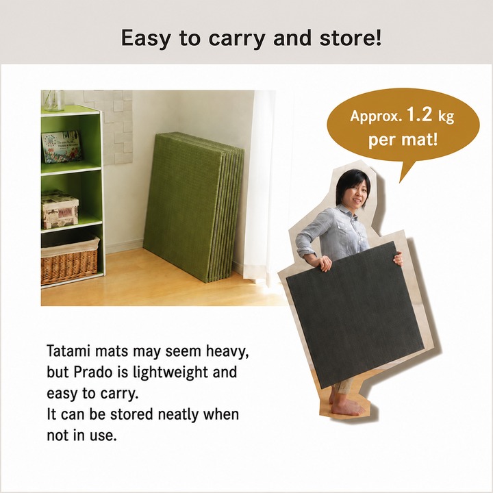 Prado lightweight modular tatami mat Prado lightweight modular tatami mat