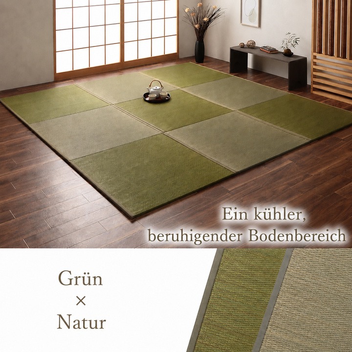 Rakkaru Farbkombination Grün und Natur Rakkaru Farbkombination Grün und Natur
