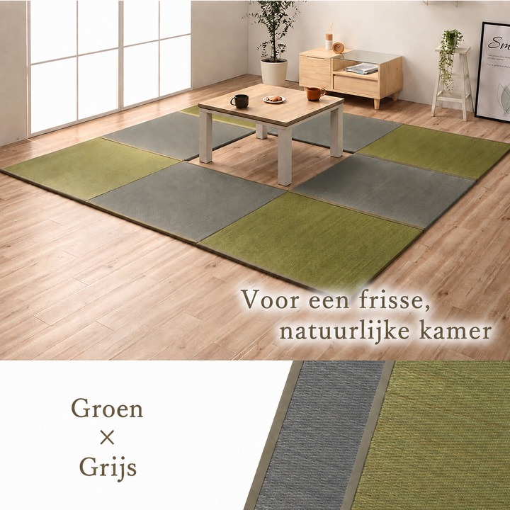 Rakkaru groen en grijs voor een frisse kamer Rakkaru groen en grijs voor een frisse kamer