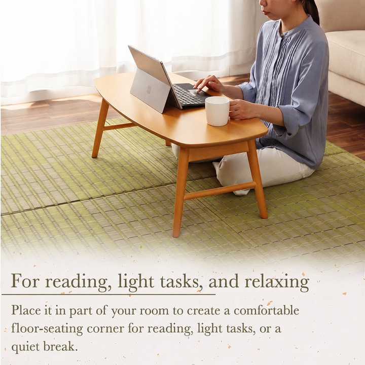 Seimei floor-seating space for reading and light tasks Seimei floor-seating space for reading and light tasks