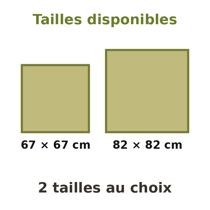 Squash deux tailles Squash deux tailles